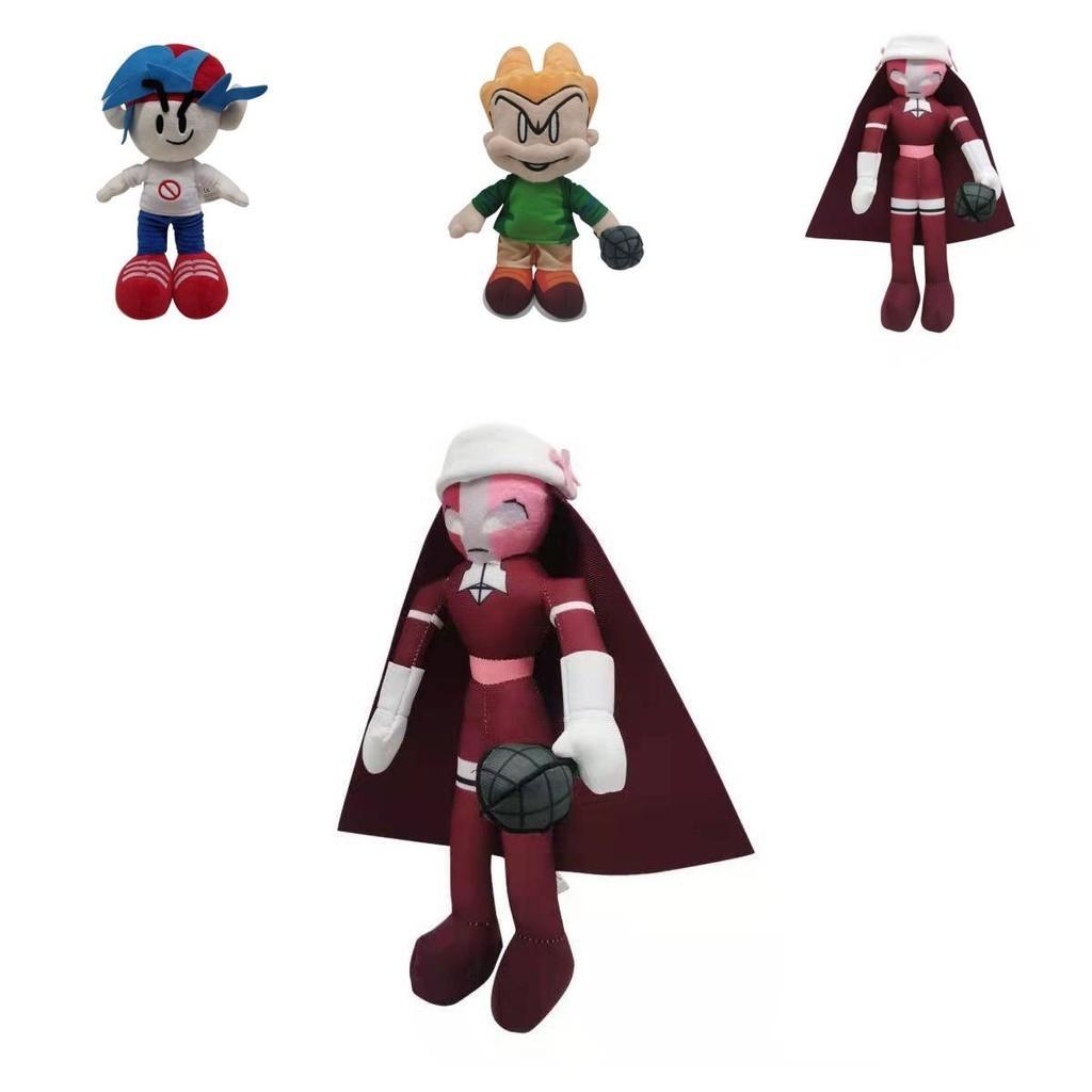 Charming Cute Friday Night Funkin Plush Toy For Kids Soft Stuffed Skid Pump Doll