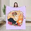 Kamisamas Kiss Anime Hajimemashita Blanket Quality Super Warm  Throw Blanket Winter Decorative Bedroom Aesthetic Bedspread