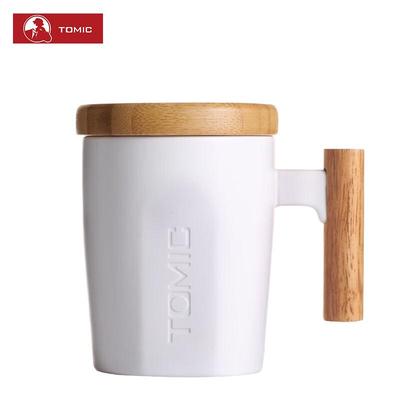 Temike Stor Keramisk Mugg med Lock