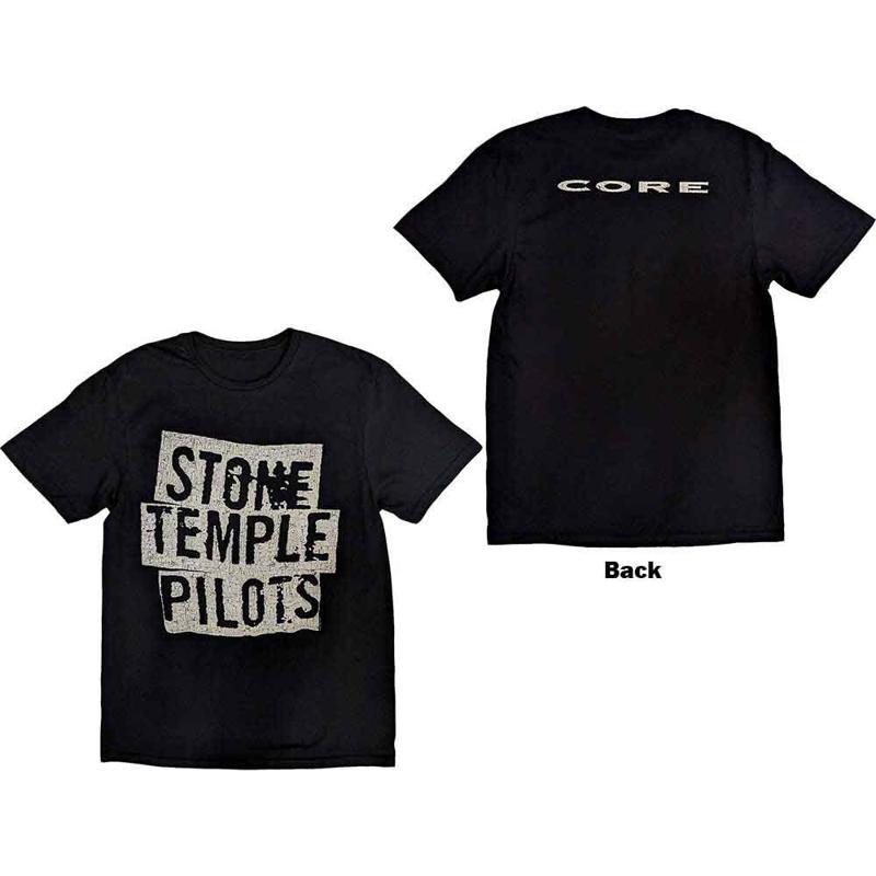 Stone Temple Pilots Core Black T shirt - NEW S разноцветный