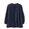 Graphpaper GL241-50277B Linen Smock Blouse / Linen Smock Blouse tops 00 NavyUsed