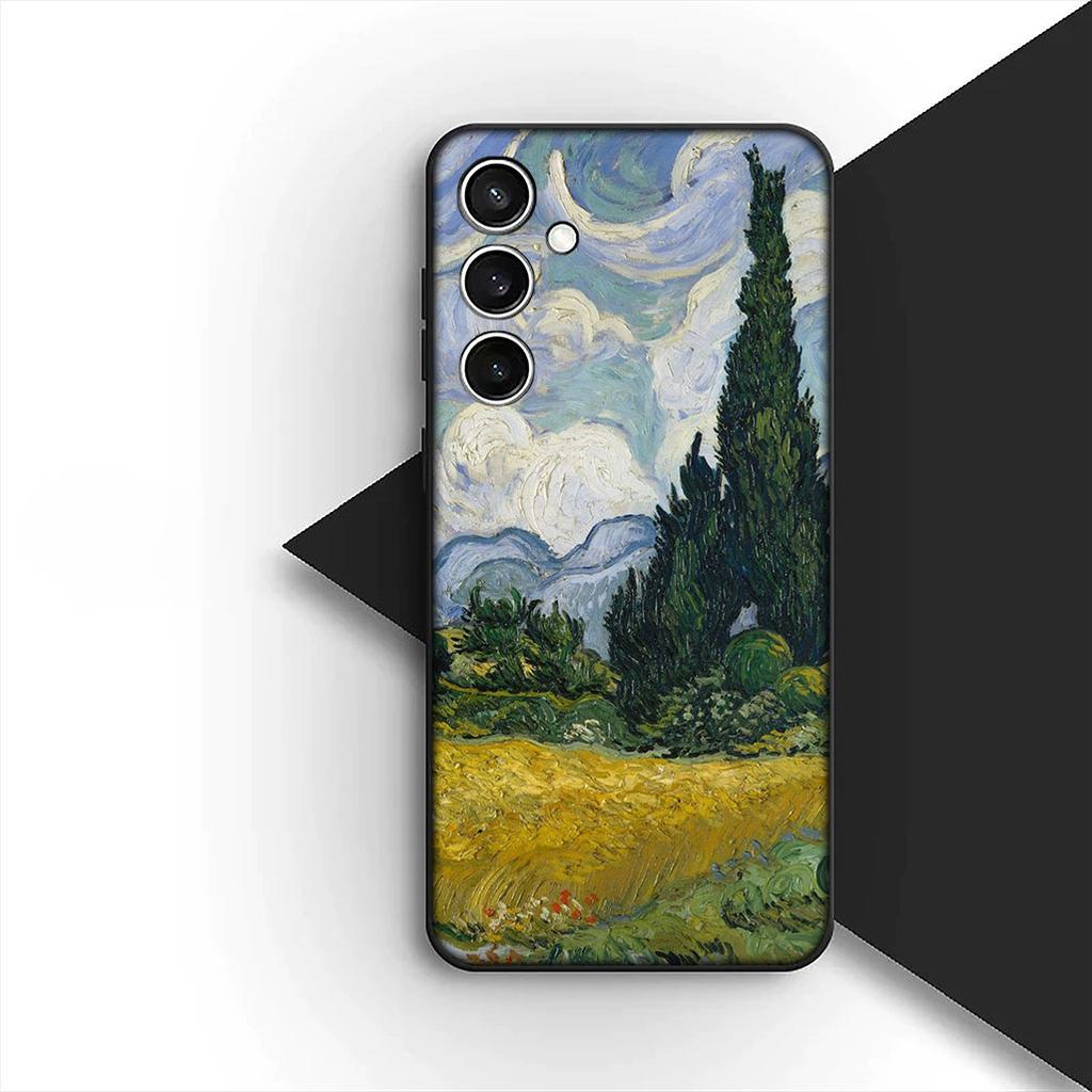 Wallpaper Starry Night Van Gogh Phone Case for Xiaomi Redmi Note 13 14 Pro Plus ProPlus 14C 13C Pro+ 5G Protective Cover