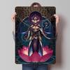 Warframe Game Printed Poster Customized Wall Art Retro Vintage Metal Tin Signs for Room Bedroom Decoration Gaming Office Decor