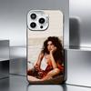 Zangeres A-Amy W-Winehouse Telefoonhoesje Voor iPhone 17,16,15,14,13,12,11 Plus,Pro Max,XS,Gekleurd zilveren telefoonhoesje