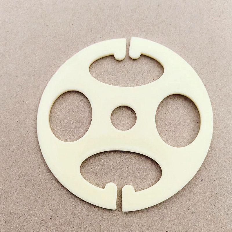 Крючок для крепления подушки сиденья автомобиля «Цветок сливы» 1 Beige Round Buckle