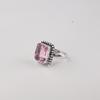 Natural Morganite Gemstone 925 Sterling Silver Handcrafted Jewelry Beautiful Ring Gift For Women RR-74-8