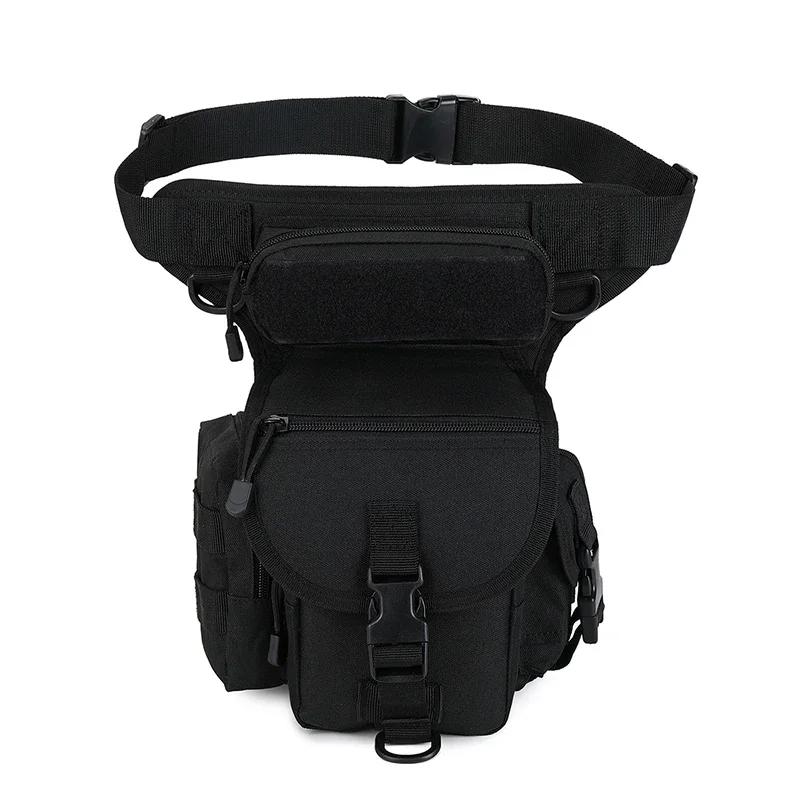 Tactical Drop Leg Bag Tool Fanny Thigh Pack Hunting Bag Waist Pack Motorcycle Riding Men Molle Waist Packs
