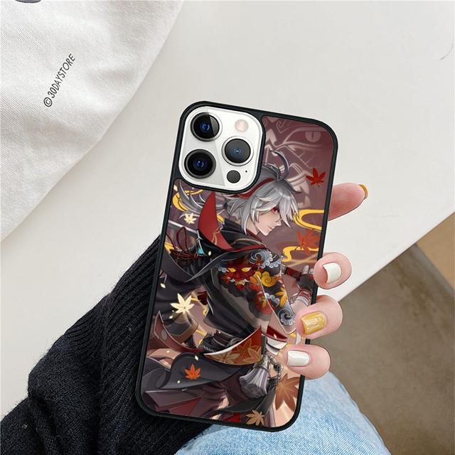 Genshin Impact Kaedehara Kazuha Phone Cases Cover For Apple Plus iPhone 17 Air 16 14 Pro Max 13 12 11 Shell