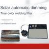 August. Solar Automatik Dunkelnde Schweißlinse Panel Automatisierung Filter Schweißhelm Maske Augen Schutz Brille Ersatzfilterlinse