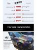 Laser Color Change Film: 7-Color Pearlescent Wrap for Full Car In White, Gray, or Black