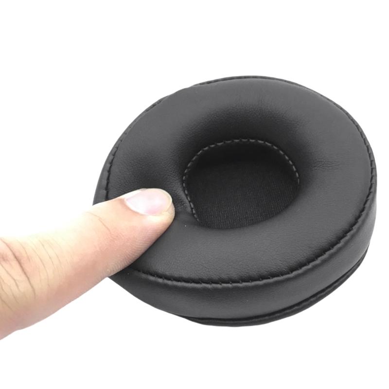 Ear Cushions High Density Memory Foam Earpads 70mm Comfortable Fit for Headphones For Long Listening Wear