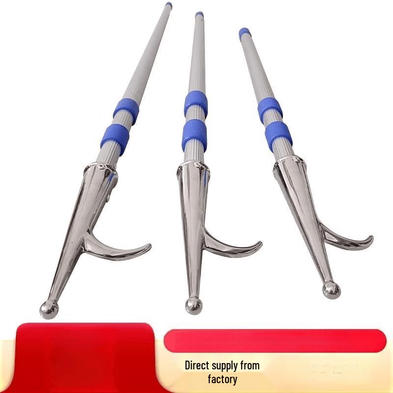 3-Meter Stainless Steel Telescopic Boat Hook