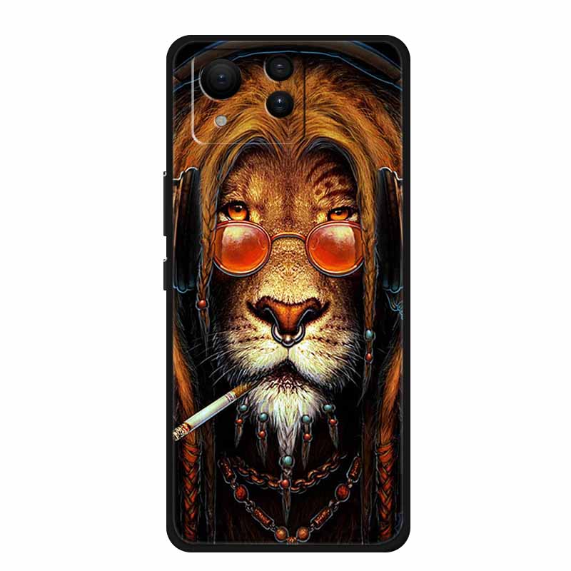 Case For Asus Zenfone 11 Ultra 5G Fashion Painted Wolf Silicone Soft Bumper for Zenfone 11 Ultra Protector Capa ZenFone 11 Ultra