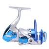 Metal Spinning Reel 13 Bearings 5.2:1 Gear Ratio Left Right Interchangeable Fishing WheelKM4000