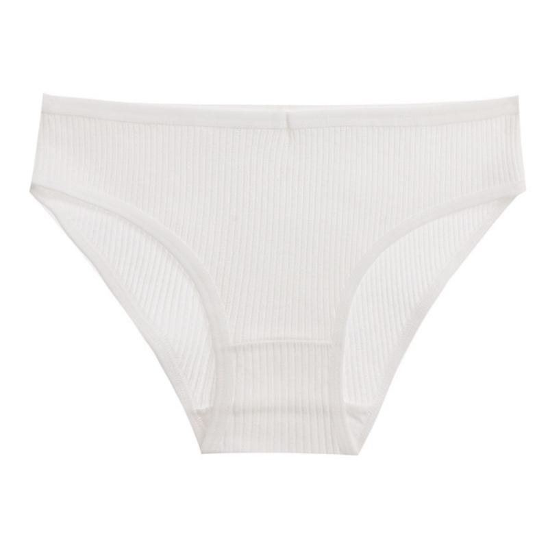 

Нижнее белье с треугольными чашечками для девочек, удобное, дышащее, сексуальное, из чистого хлопка, нижнее белье, трусики XL белый