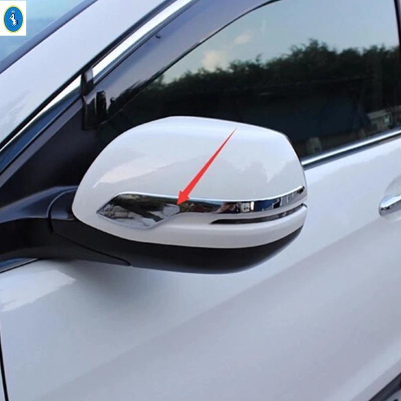 Bandă decorativă pentru oglindă laterală uși auto, Ornament Cover Trim Potrivit pentru Honda CRV CR-V 2013 - 2016 Stil Lucios Accesorii Exterioare
