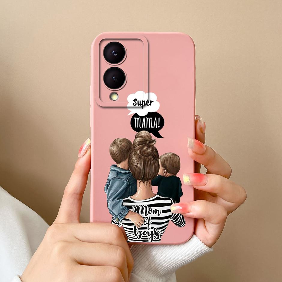 For VIVO Y17S 4G Phone Case Cute Sweet Girls Cartoons Matte Silicone Coque For VIVOY17S Y17s 4G High-quality New Design Funda