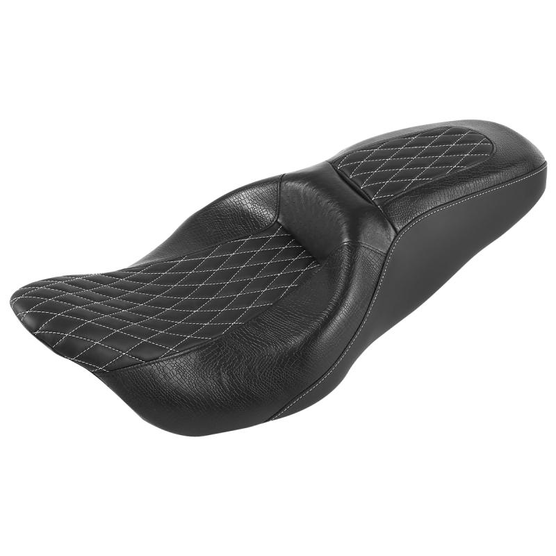 Motorcycle Rider Driver Passenger Seat For Harley Touring Road King Street Glide Electra Glide 2009-2023