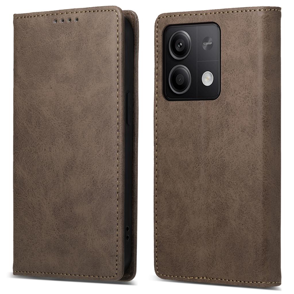 DF-05 For Xiaomi Redmi Note 13 5G/Note 13 5G (China) Case Wallet Phone Cover Magnetic Closing