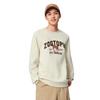 Li Ning Sweatshirts Men's Silver Birch Gray Crew Neck Moderate Other AWDVB25-1