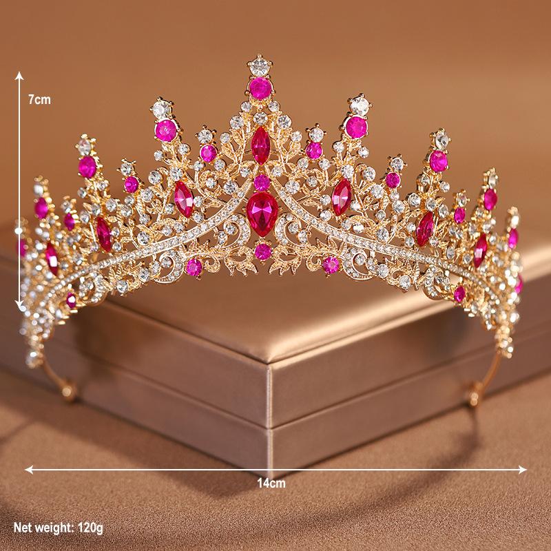 

Корона свадебная тиара в корейском стиле атмосферные свадебные аксессуары для волос 18-летняя богиня церемония совершеннолетия принцессы корона на день рождения