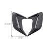2Pcs Car Side Air Vent Stickers Modification Ventilation Grille Cover Side Air Intake Cover Hood Decoration Car Accessories