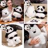 Adorable Reversible West Highland White Terrier Panda Plush Toy For Kids Birthday Gifts