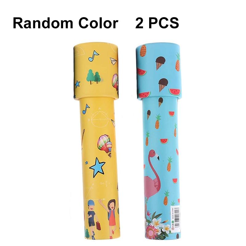 3pcs Random Color Sending Kaleidoscope Rotating Magic Classic Educational Toys Classic Nostalgia Ever-Changing Games Boys Girls