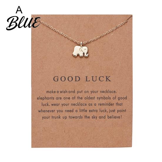 Blessing Pendant Necklace Gold Choker for Women Sun/Butterfly/Owl/Bird Gift Sisters