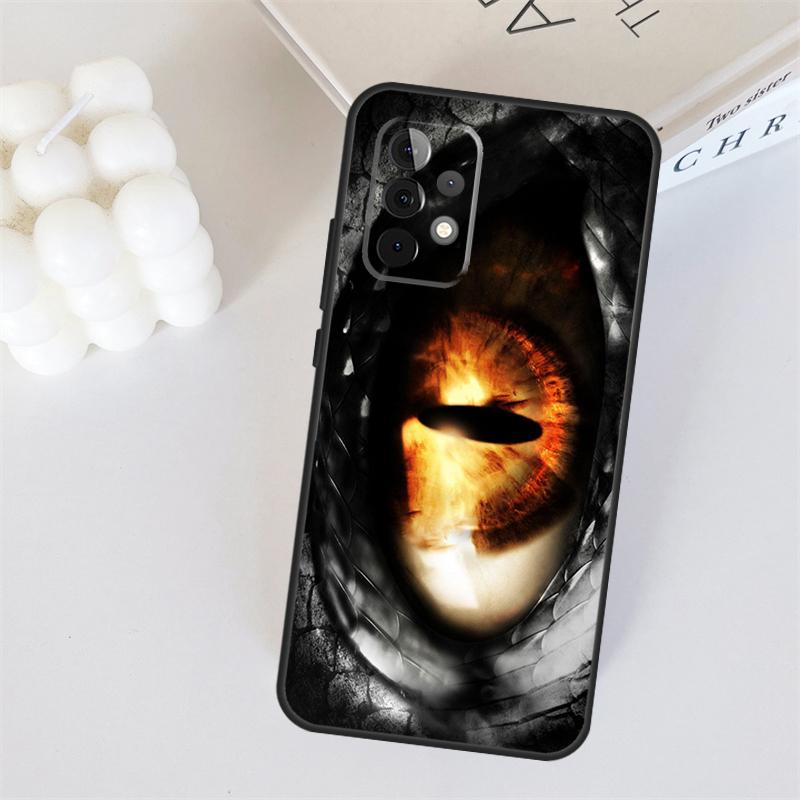 Dragon Eye Gothic For Samsung Galaxy A55 A35 A15 A36 A56 A26 A16 A22 A32 A52 A54 A34 A53 A33 A13 A06 A05 Case