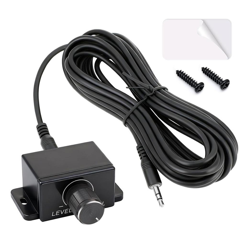 Strong ABS Plastic Tone Control Knob possesses 16.4ft Metal Center Cable For Speakers