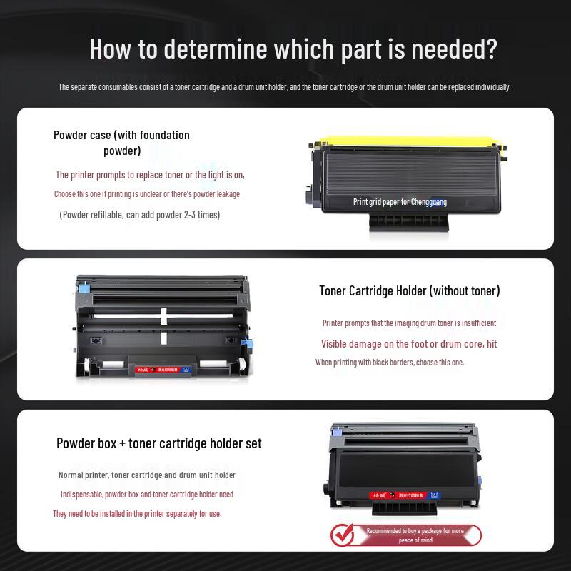 Huiwei LT4636 Easy-Refill Black Toner Cartridge