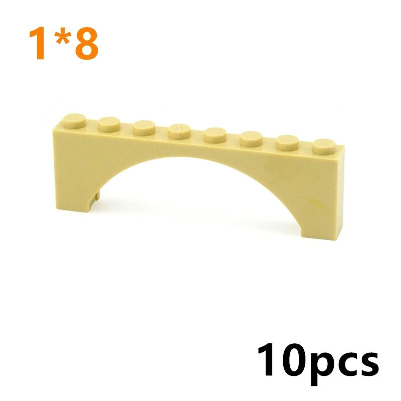 

Non-Toxic Moc Bricks Arch 1X8X2 Building Blocks Compatible With 3308 16577 Assembles Particles Diy Educational Creative Toys For Kids