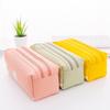Children Stationery Bag Portable Canvas Pencil Case School Supplies Storage Bag Double-layer Pencil Case  Student Pencil Case  Cute Pencil Case