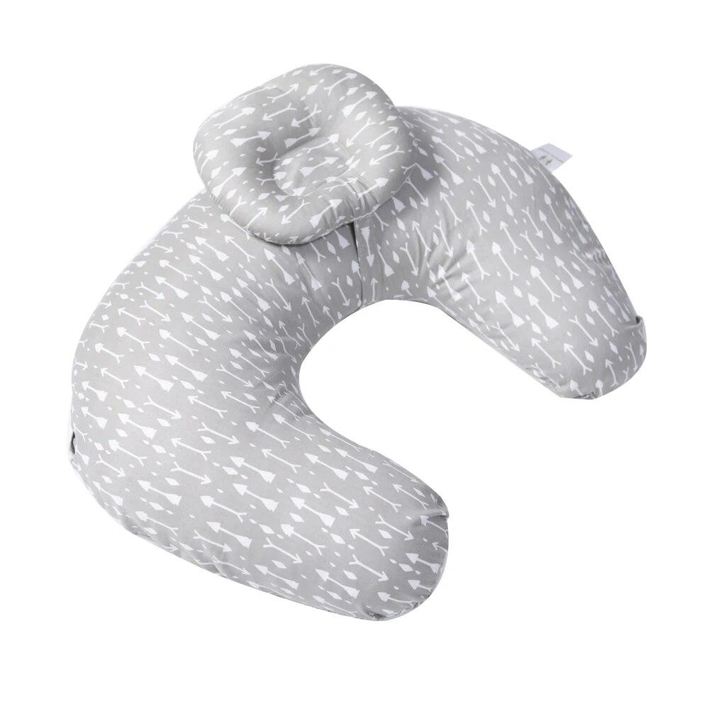 2Pcs/Set Baby Nursing Pillows Maternity Baby Breastfeeding Pillow Infant U-Shaped Newborn Cotton Feeding Waist Cushion