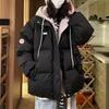 Milk Huhu Cotton Clothes Women's New Winter Thickened Bread Clothes Gentle Wind Fake Two-piece Cotton-padded Coat