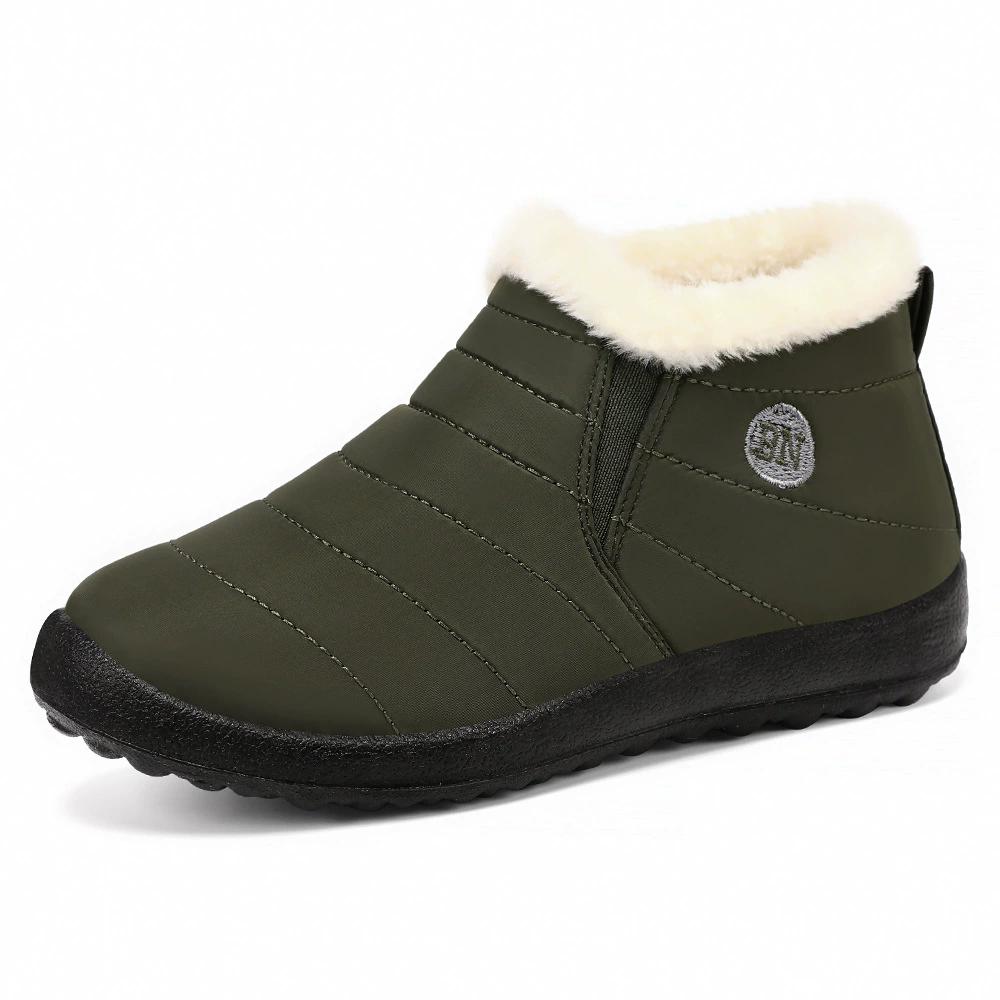 Winter Cotton Shoes Couple Snow Boots Man Warm Botas Mujer Thick Boots Men Casual Women's Shoes Botas De Nieve Woman Botines