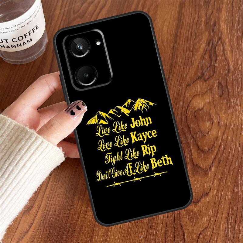 

Yellowstone Tv Show For Realme GT6 GT7 Pro 10 11 12 13 14 15 Pro Plus C55 C71 C65 C63 C61 C53 C67 C35 C75 Case Realme C65 4G