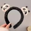 Cute Panda Hair Band Plush Animal Theme Hair Accessory Korean Style Headband Hair Decoration for Comfort and Style
