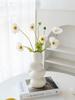 Irregularly Shaped Ceramic Cobblestone Vase for Floral Arrangements