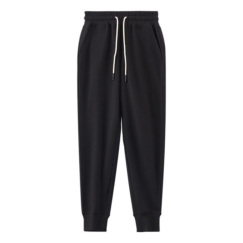 360G Heavy Navy Youth Sports and Casual Solid Color Men's and Women's Wardrobe Pants
