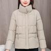 Fashion Winter Coat Female Warm Parkas Stand Collar Casual Thick Women Jackets