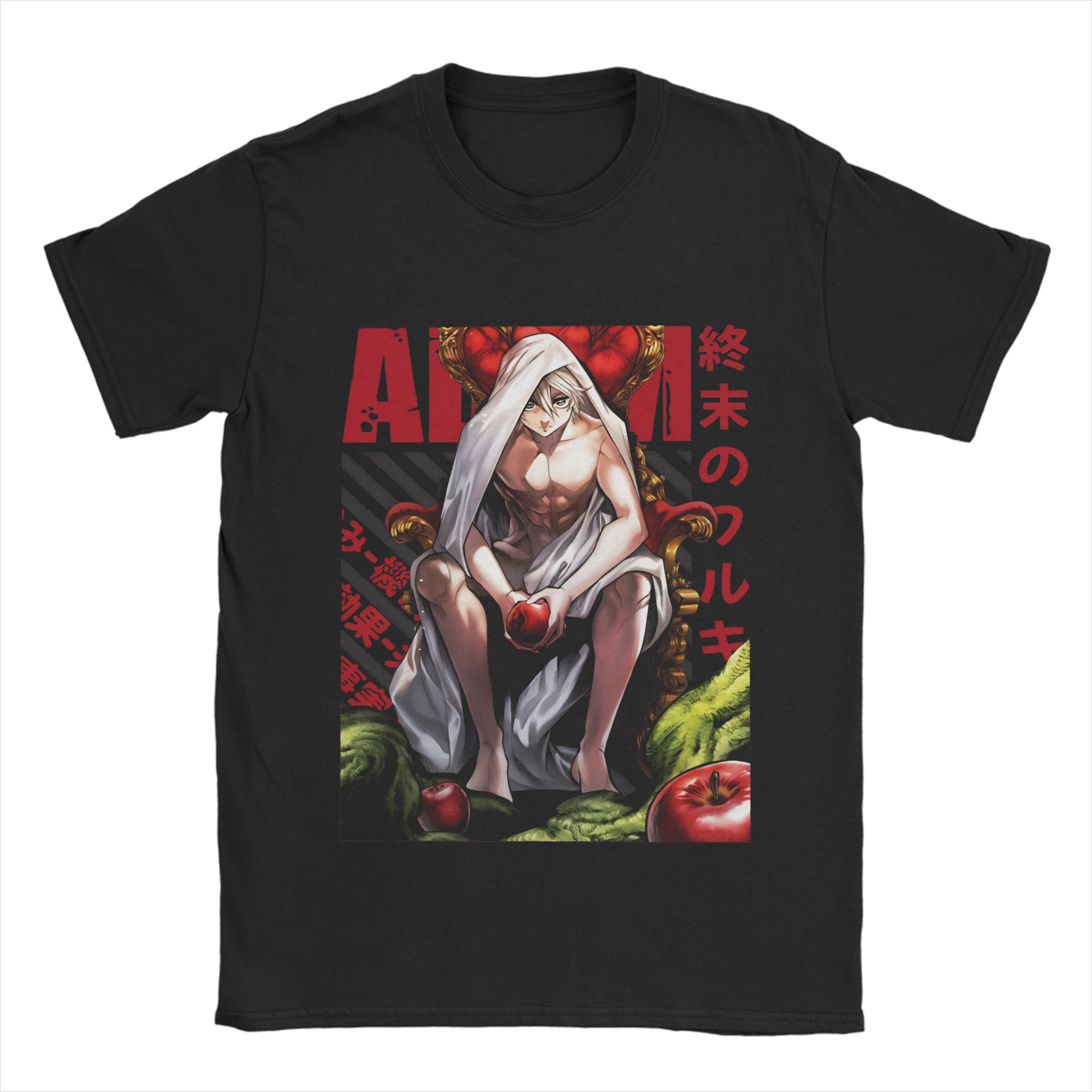 

Shuumatsu no Valkyrie T-Shirt Summer Cotton T Shirts For Men Hip Hop Design Tshirt Short Sleeve Streetwear Tees - Men s Summ... 5XL різнокольоровий