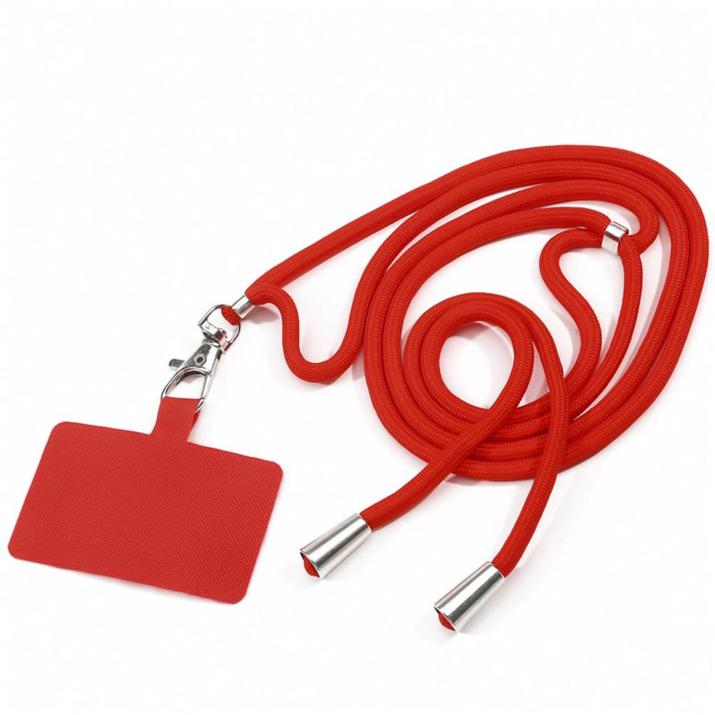 Soft Phone Lanyard Strap Patch For All Phone Cases Solid Color Household External Hanging Neck Freeing Hands And Preventing Loss