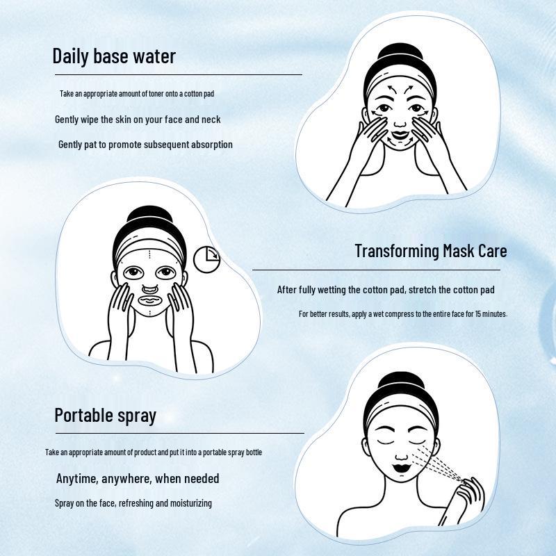 Japan Kumano Yushi Hatomugi Hydrating Toner Lotion 500ml & Body Lotion 400ml