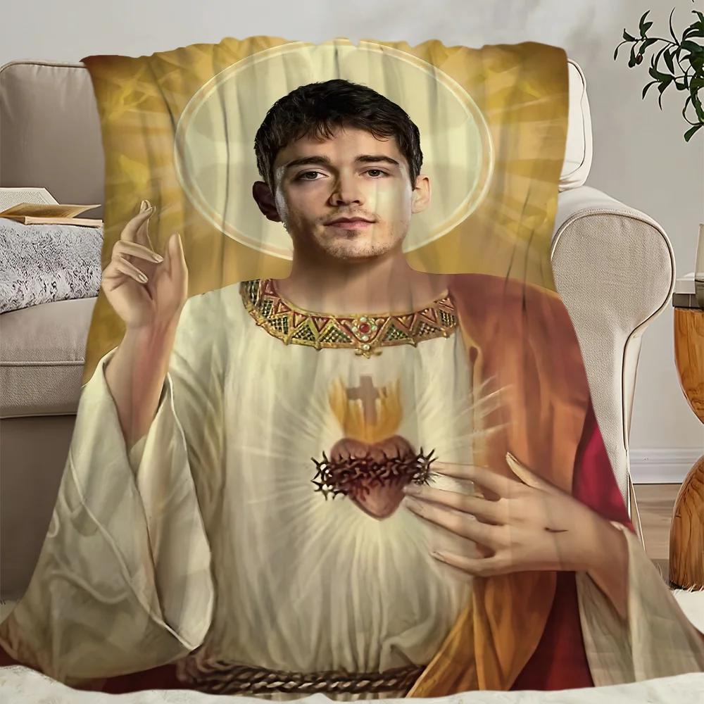 Charles Leclerc God Art Blanket Soft And Comfortable Nap Blanket Suitable For Room Office Bedroom Warm Birthday Home Kid Gift