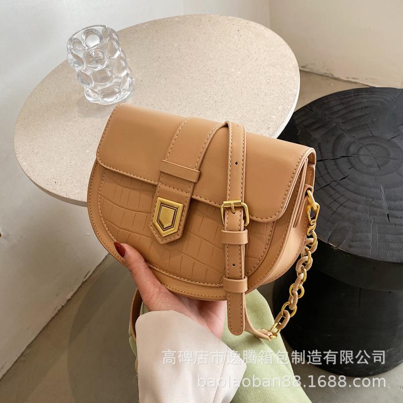 

Сумка кросбоді жіноча сумка ланцюжок іноземний стиль маленька сумка жіноча сумка повсякденна сумка 2024 нова трендова корейська версія сумка-сідло