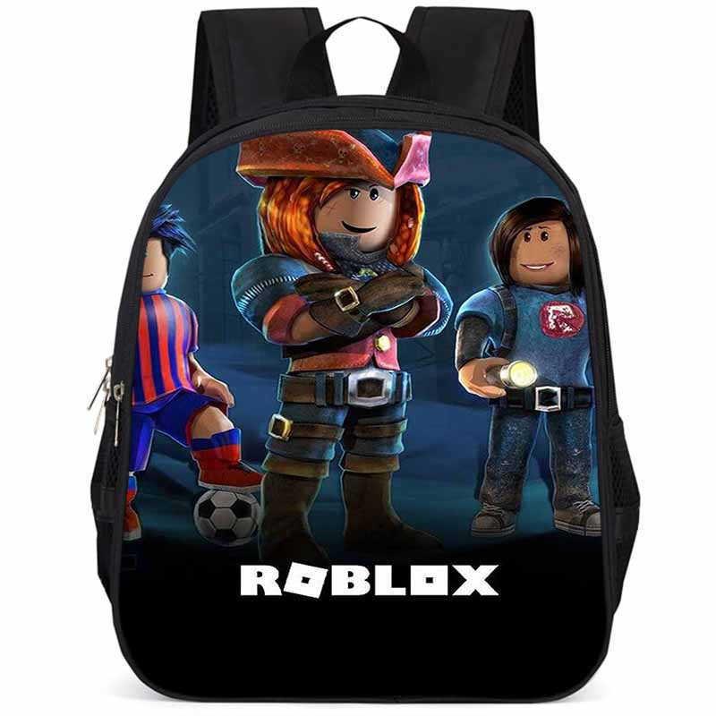 Roblox Large Capacity Lightweight Oxford Cloth School Backpack For Kids Boys Girls