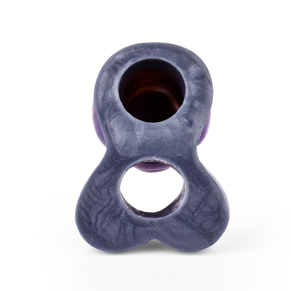 Strap On Silicone Penis Sleeve Extender Condom Realistic Dildo Enlarge Cock for Gay Femdom Pegging