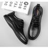 Men's Plus Size Genuine Leather Dress Shoes - Soft Sole & Upper, Sizes 37-47